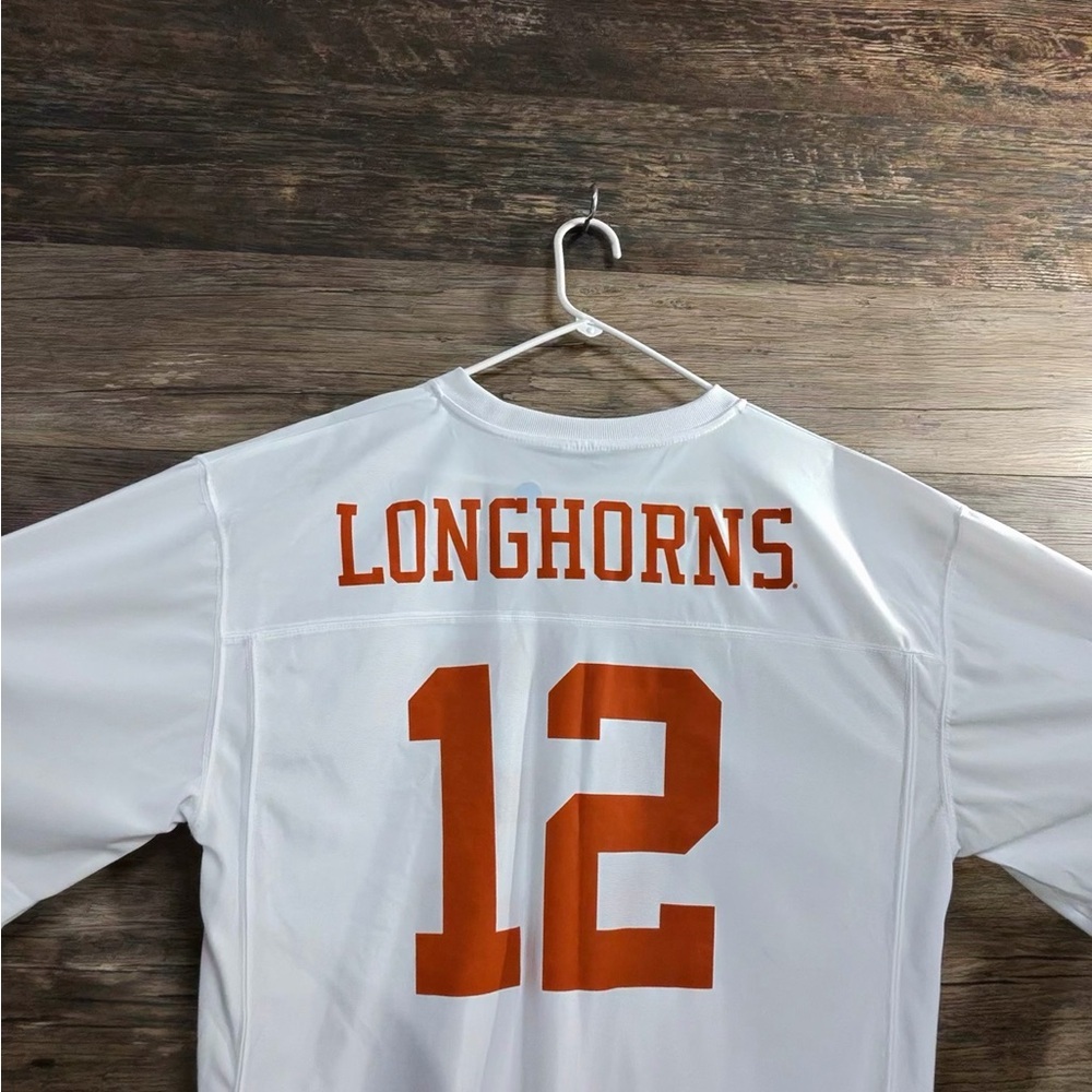 Texas Longhorns White and Orange Men's Jersey - Picture 6 of 8